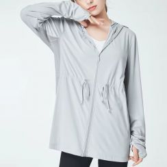 Women Summer UV Outdoor Riding Thin Coat