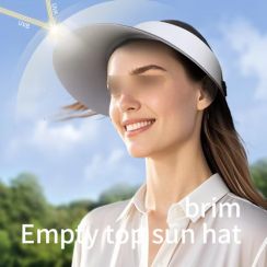 Wide Brim Foldable Beach Sun Protection Hat