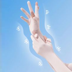Womens and Girls UV Protection Sleeve Gloves for Summer